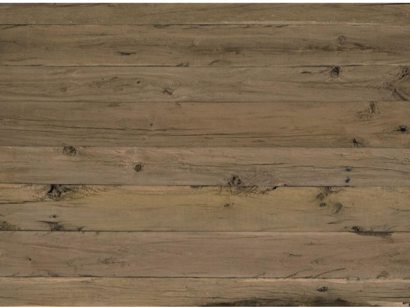 Dreischichtplatten Altholzdesign Eiche Amber/Bernstein 08 - Digitaldruck, gehackt, 1seit. bedruckt - Rückseite Fichte