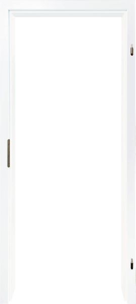 Türzarge, Brillantweiß WL 16 ähnl. RAL 9016, Rundprofil