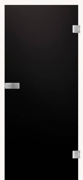 Glastür, PIANO BLACK 517, Weißglas, VSG