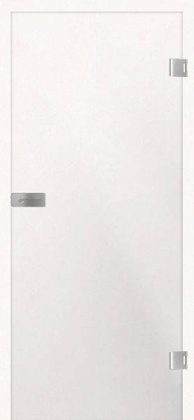 Glastür, PIANO WHITE 516, Weißglas, VSG