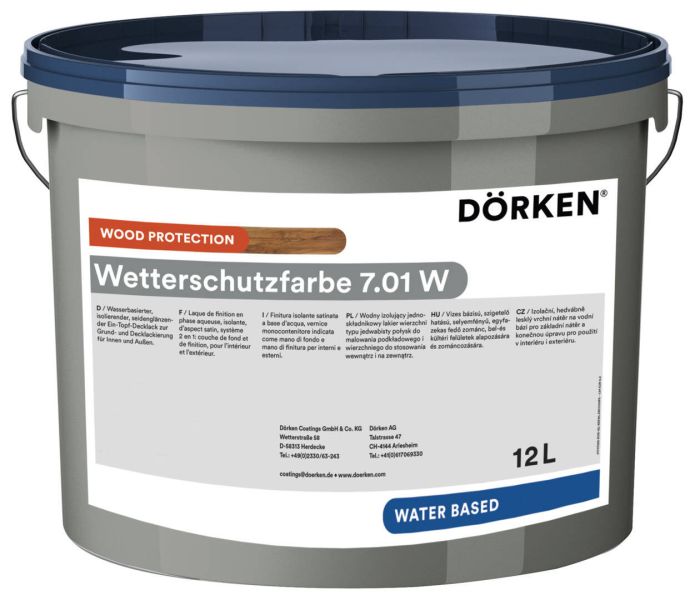 7.01 Wetterschutz für Außen und Innen seidenglänzend, weiß 1000 T (RAL9016)