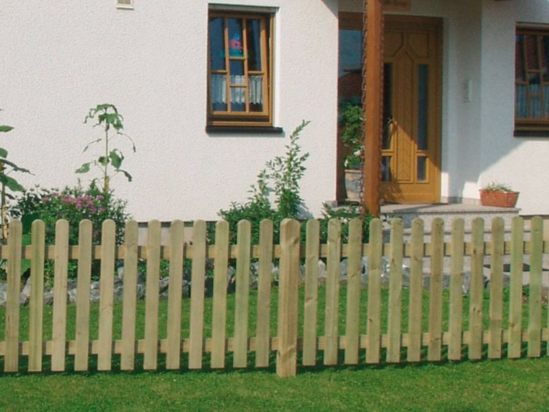 Gartenzaun Kent, kesseldruckimprägniert grün