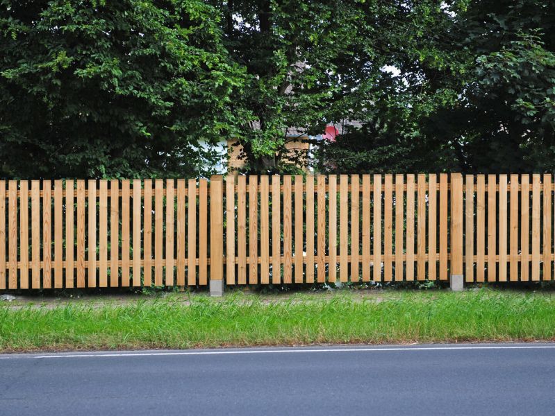 Gartenzaun Brixen Lärche, unbehandelt