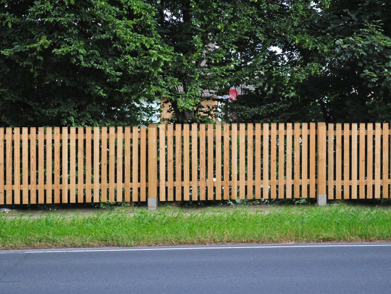 Gartenzaun Brixen Lärche, unbehandelt