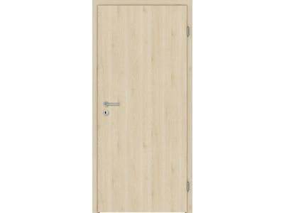 CPL Wohnungseingangstüre, Touch Oak White DQ, Rundprofil