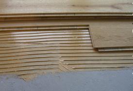 Verklebung Boden & Wand