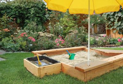 Sandkasten Holz