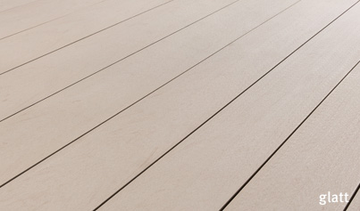 Terradura Terrassendiele BiColor Sand Breitdiele Massivprofil glatt