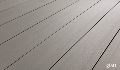 Terradura Terrassendiele Granitgrau Breitdiele Massivprofil glatt