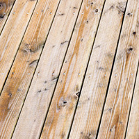 Terrasse nach Reinigung mit Terracare Holzreiniger