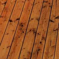 Terrasse nach Pflegeanstrich mit Terracare Hydrostop Holzöl