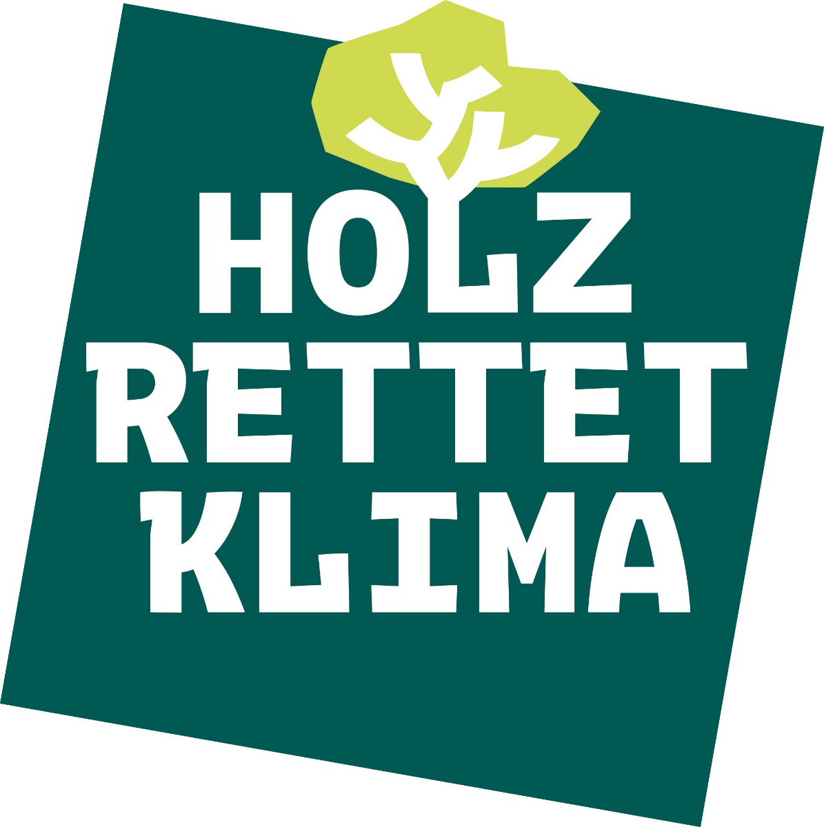 Holz rettet Klima Logo